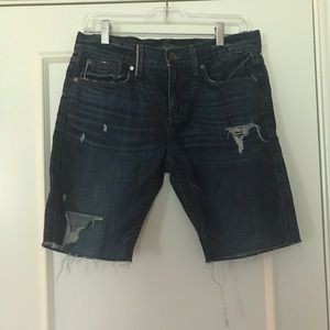Level 99 Jean Shorts Distressed 27